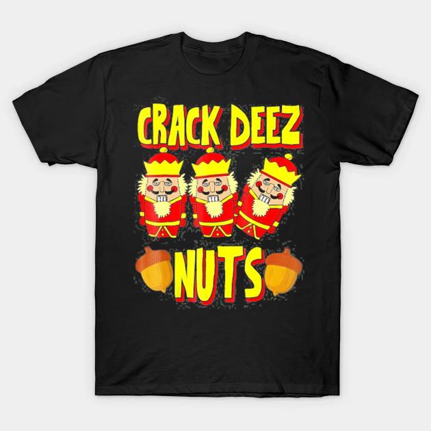 Crack deez nuts nutcracker ugly christmas jumper shirt