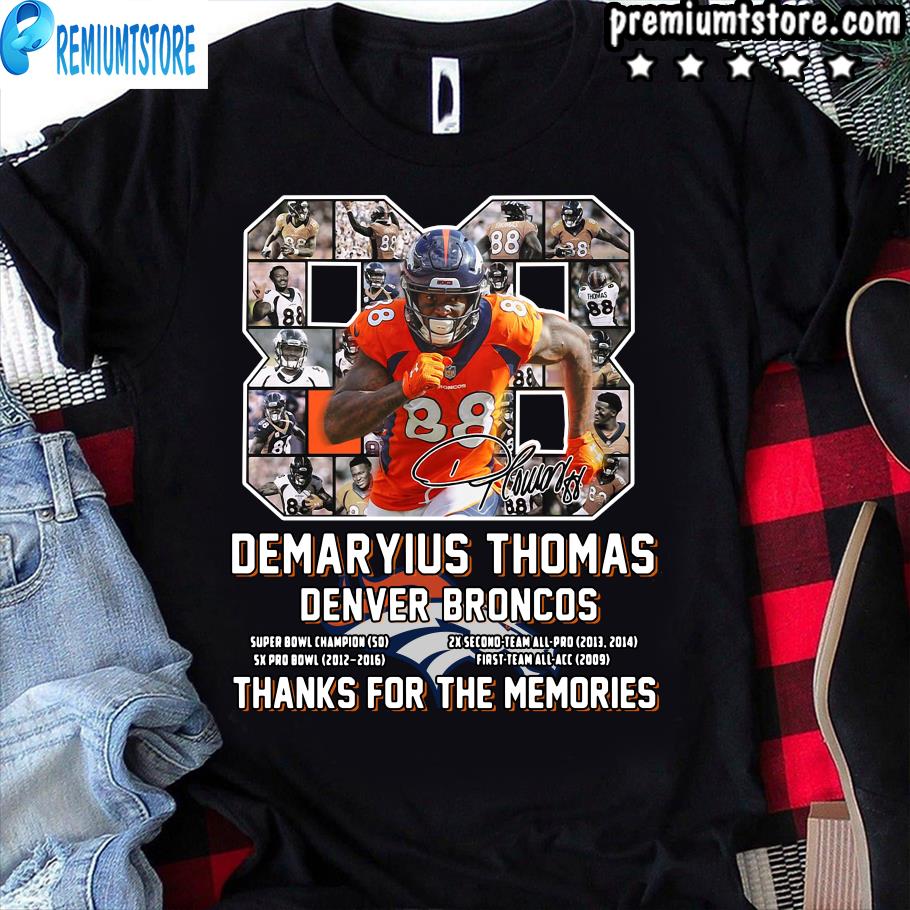 Thank You DT Demaryius Thomas Football Design Unisex T-Shirt - Teeruto