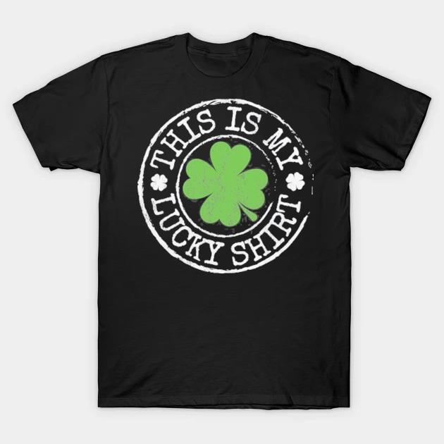 This is my lucky funny clovers st patrick's day shirt