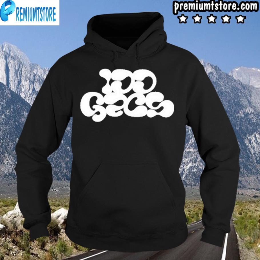 100 Gecs Merch Logo Shirt hoodie-black