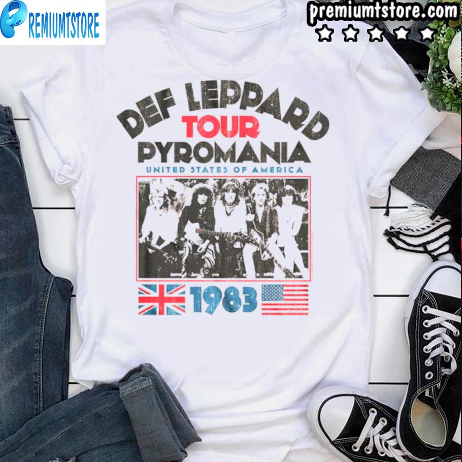 1983 Tour Def Leppard Shirt
