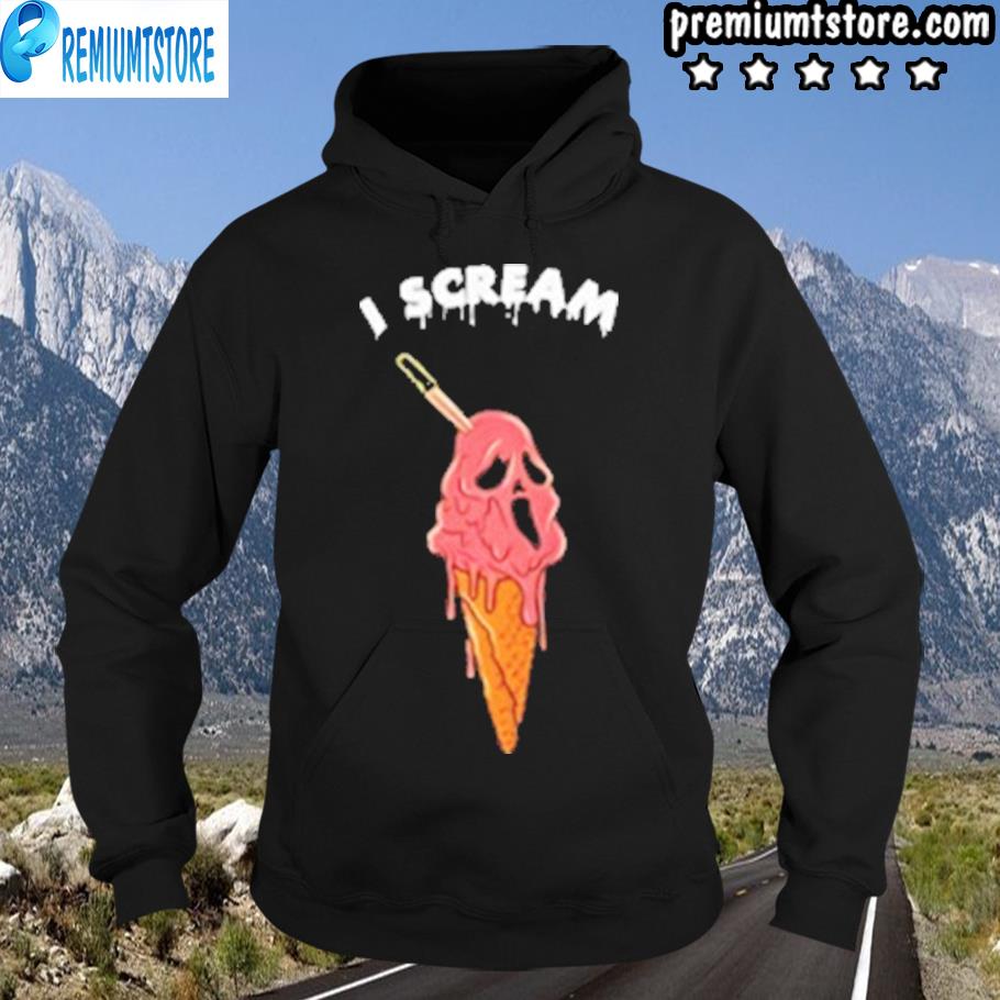 pink ice cream hoodie