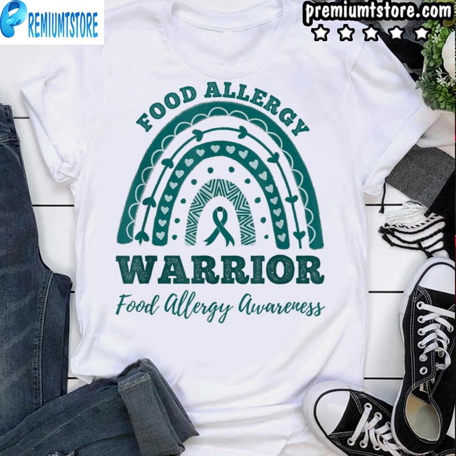 Official Food allergy warrior food allergy awareness shirt