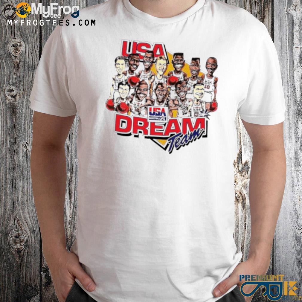 90s dream team usa basketball shirt