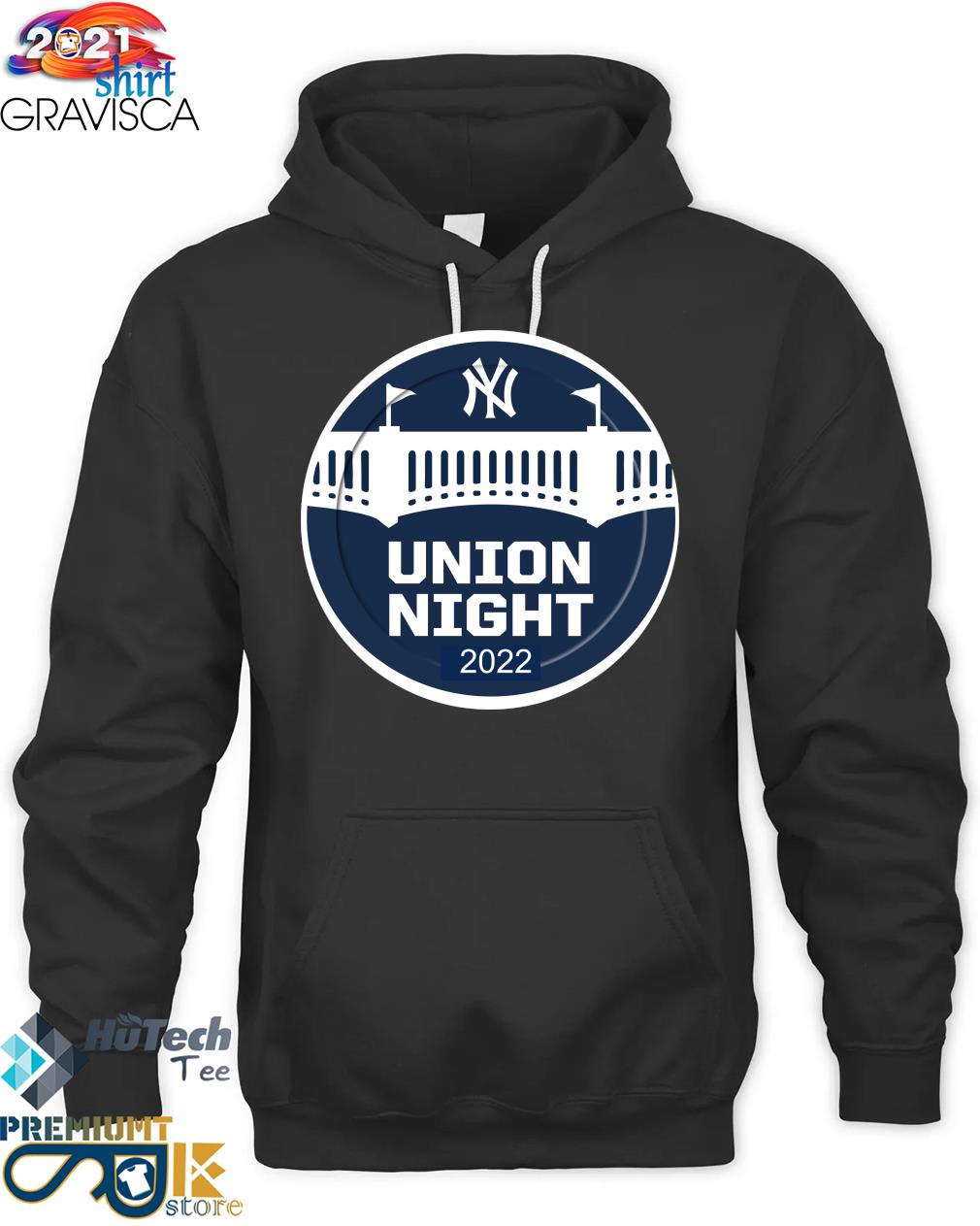 New york Yankees union members 2022 square logo s Hoodie