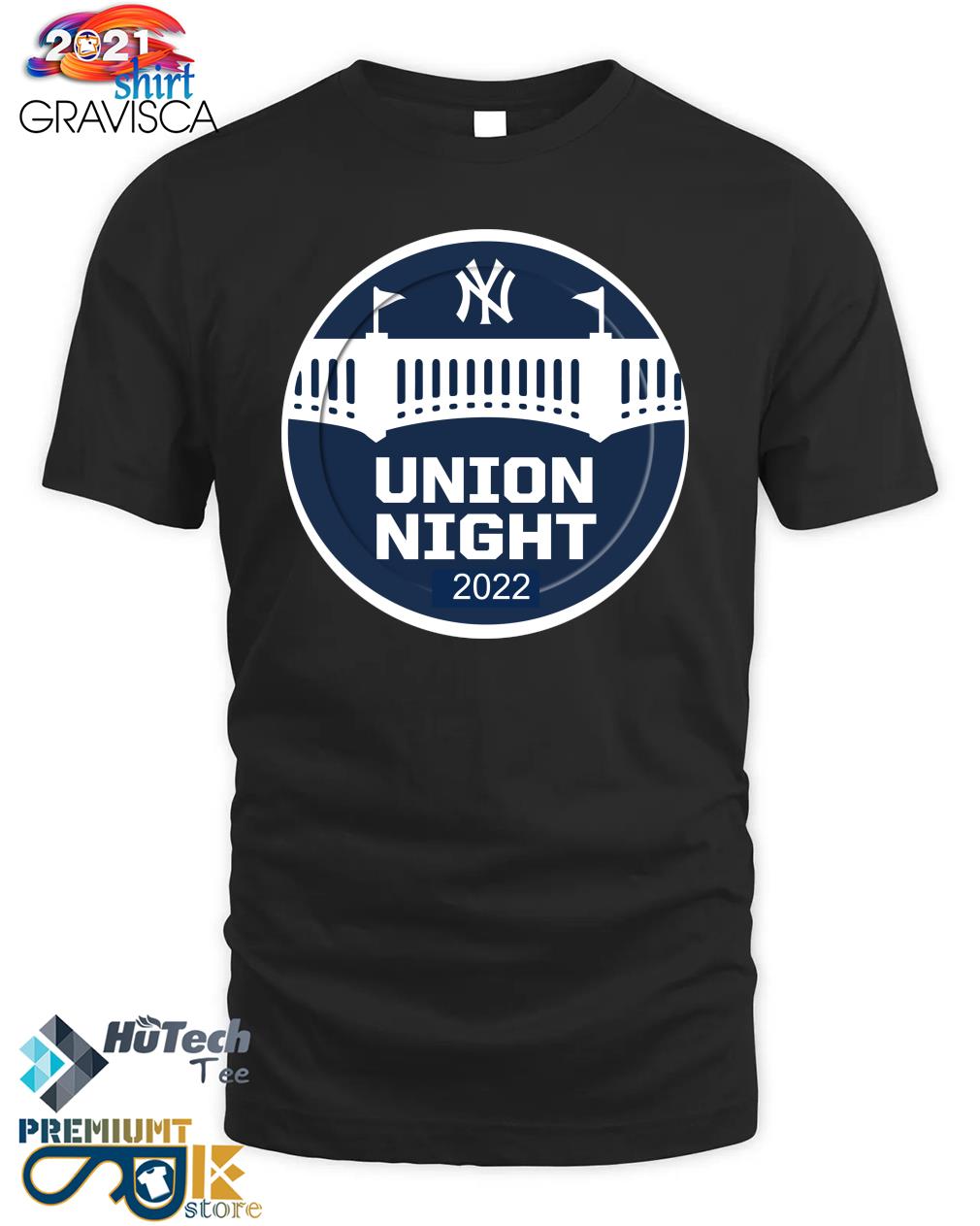 New york Yankees union members 2022 square logo shirt