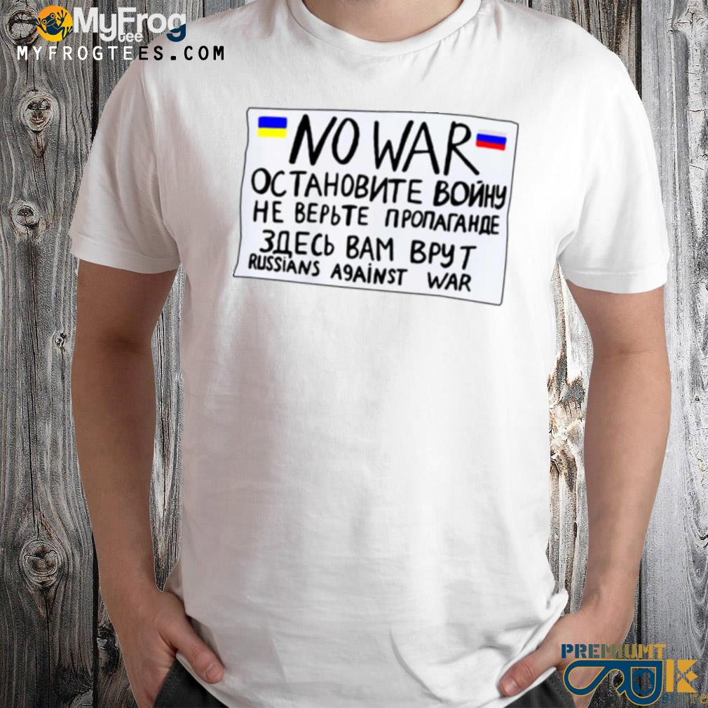 Against war Ukraine ovsyannikova no war shirt
