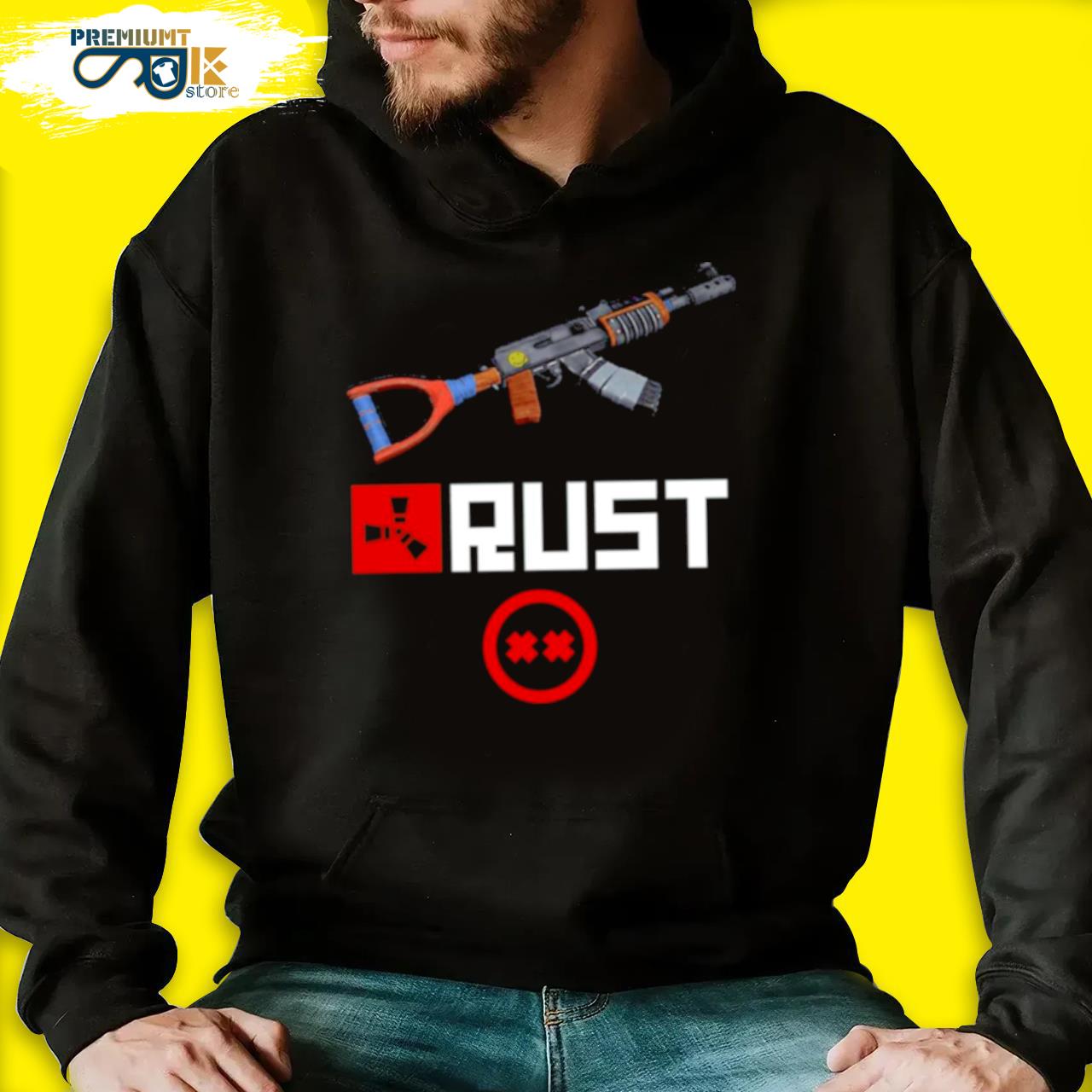 The-Gun-Rust-Console-Edition-Game-s black hoodie
