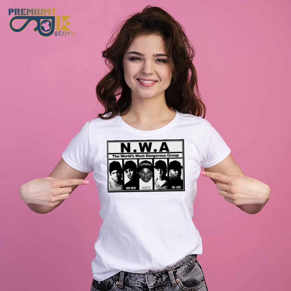 The world's most dangerous group nwa s Ladies Tee