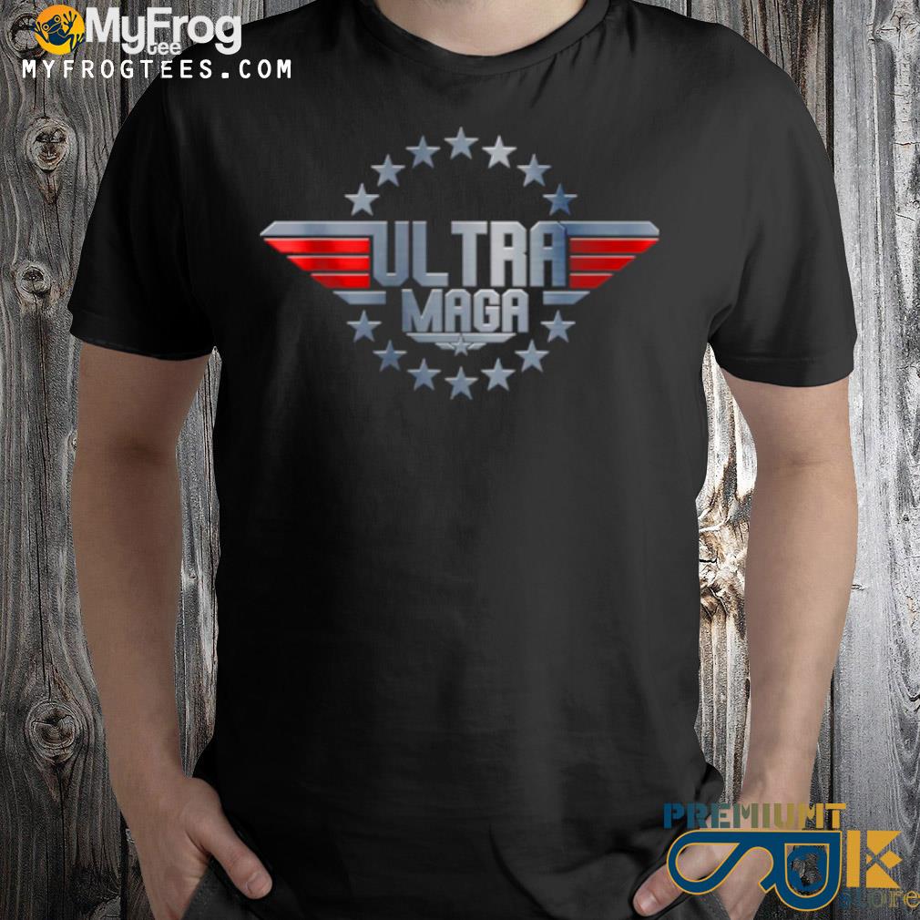 Ultra maga top gun logo shirt