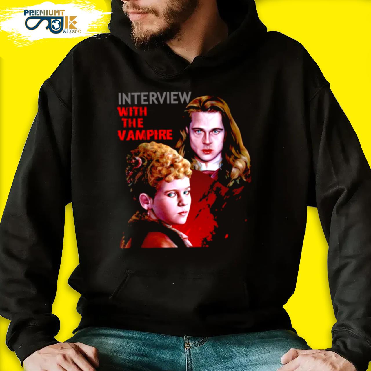 Vampire interview with the vampire series 1 s black hoodie