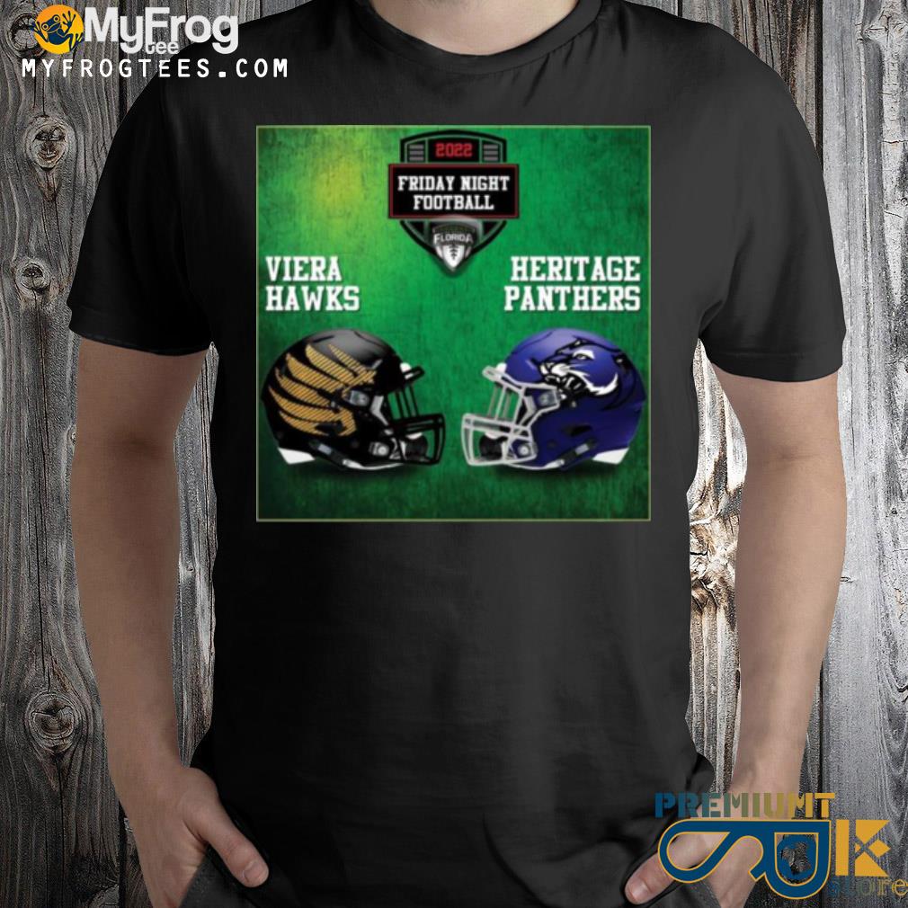 Viera-Hawks-vs-Heritage-Panthers-2022-Friday-Night-Football-shirt