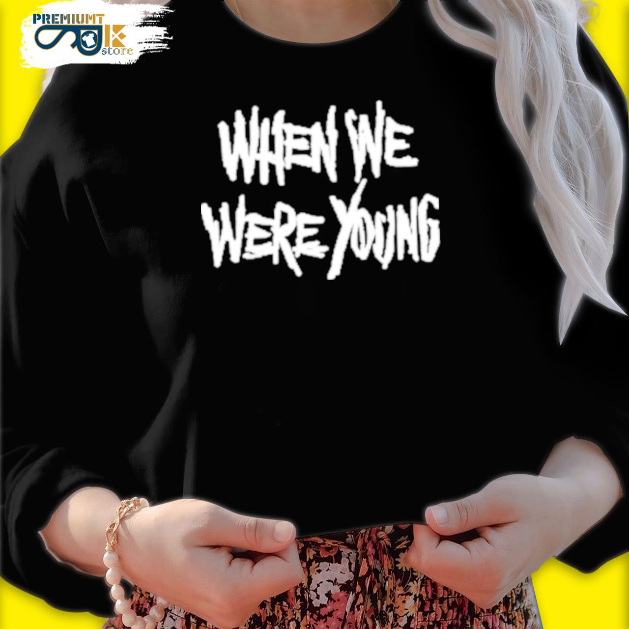 When we were young s black sweater